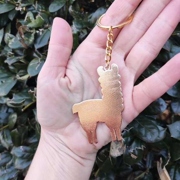 Llama Alpaca Keychain - Picture 3 of 6